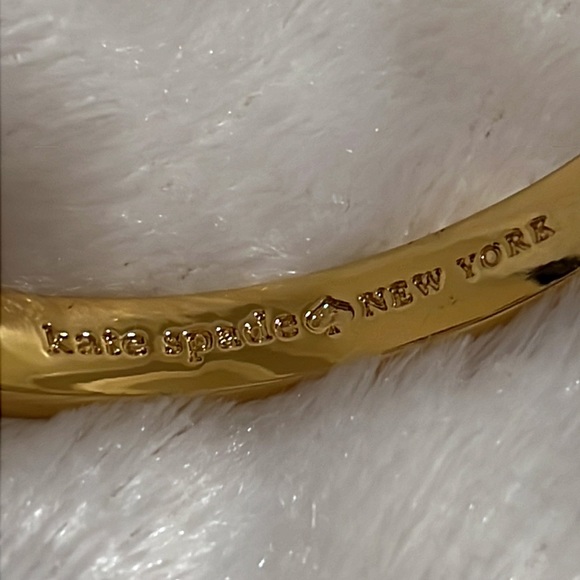Kate Spade enamel and rhinestone bangle - Picture 3 of 4
